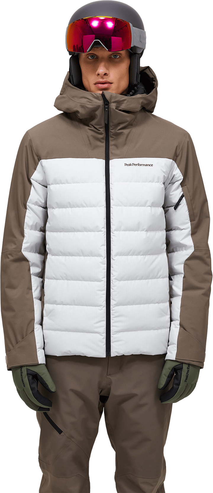 Peak Performance Men´s  Shred Down Jacket Terrain Tan/antarctica/ Peak Performance