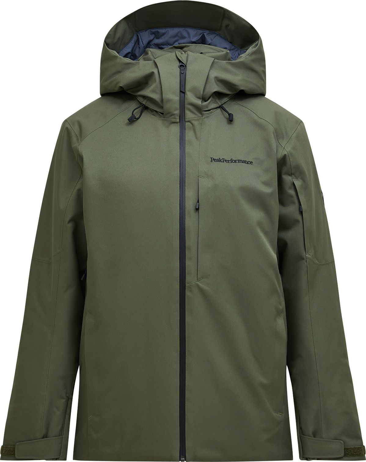 Peak Performance Men's Maroon Insulated Jacket Pine Needle