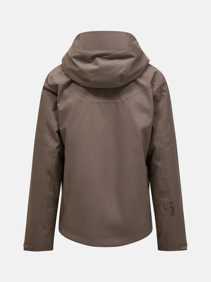 Peak Performance Men's Maroon Insulated Jacket Terrain Tan Peak Performance