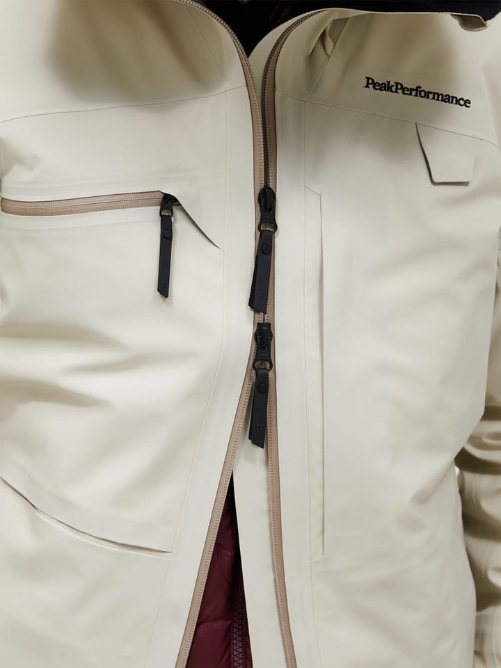 Peak Performance W Alpine Gore-Tex 3l Jacket Sand Fog Peak Performance