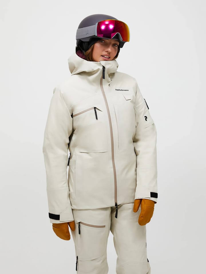 Peak Performance W Alpine Gore-Tex 3l Jacket Sand Fog Peak Performance