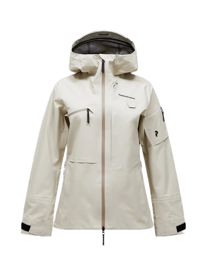 Peak Performance W Alpine Gore-Tex 3l Jacket Sand Fog Peak Performance