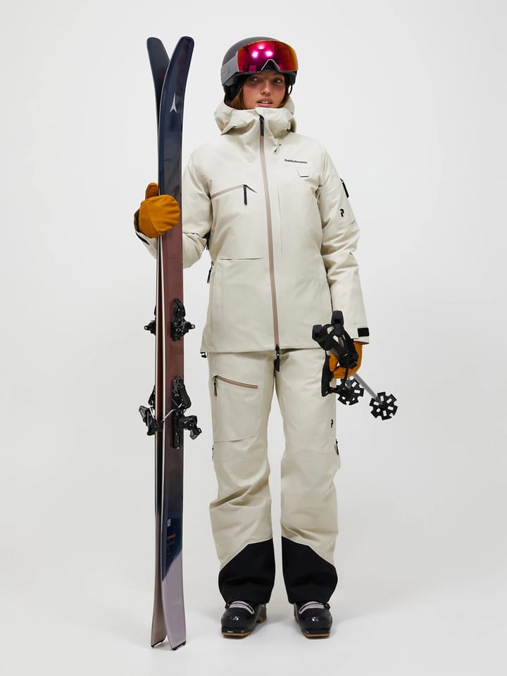 Peak Performance W Alpine Gore-Tex 3l Jacket Sand Fog Peak Performance