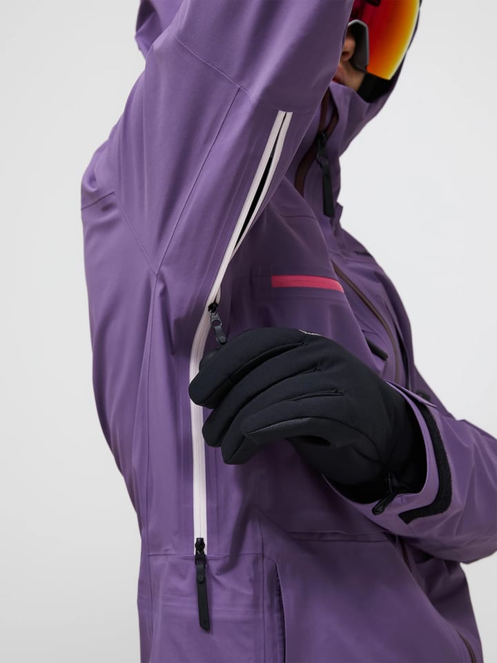 Peak Performance W Alpine Gore-Tex 3l Jacket Montana Grape Peak Performance
