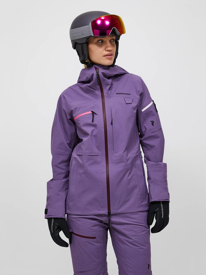 Peak Performance W Alpine Gore-Tex 3l Jacket Montana Grape Peak Performance