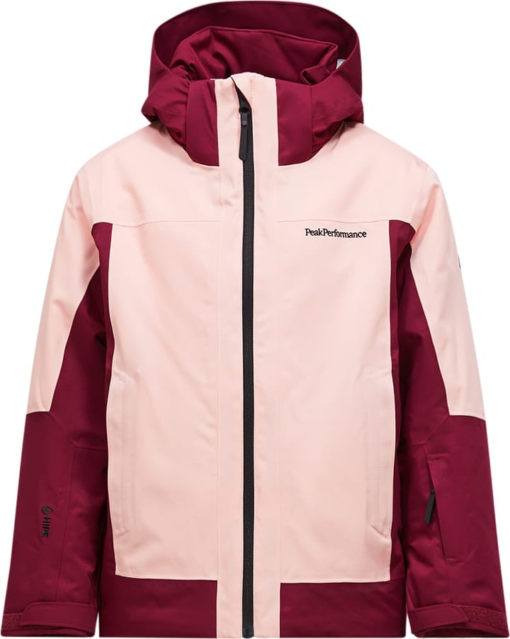 Peak Performance Junior Rider Tech Insulated Jacket Peach Fuzz/vertical Zenith/ Peak Performance Peak Performance Junior Rider Tech Insulated Jacket Peach Fuzz/vertical Zenith/ Peak Performance