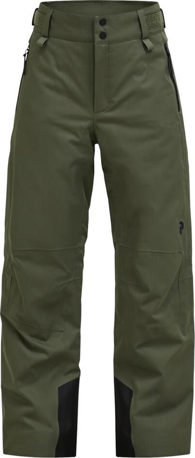 Peak Performance Junior Maroon Insulated Pants Pine Needle