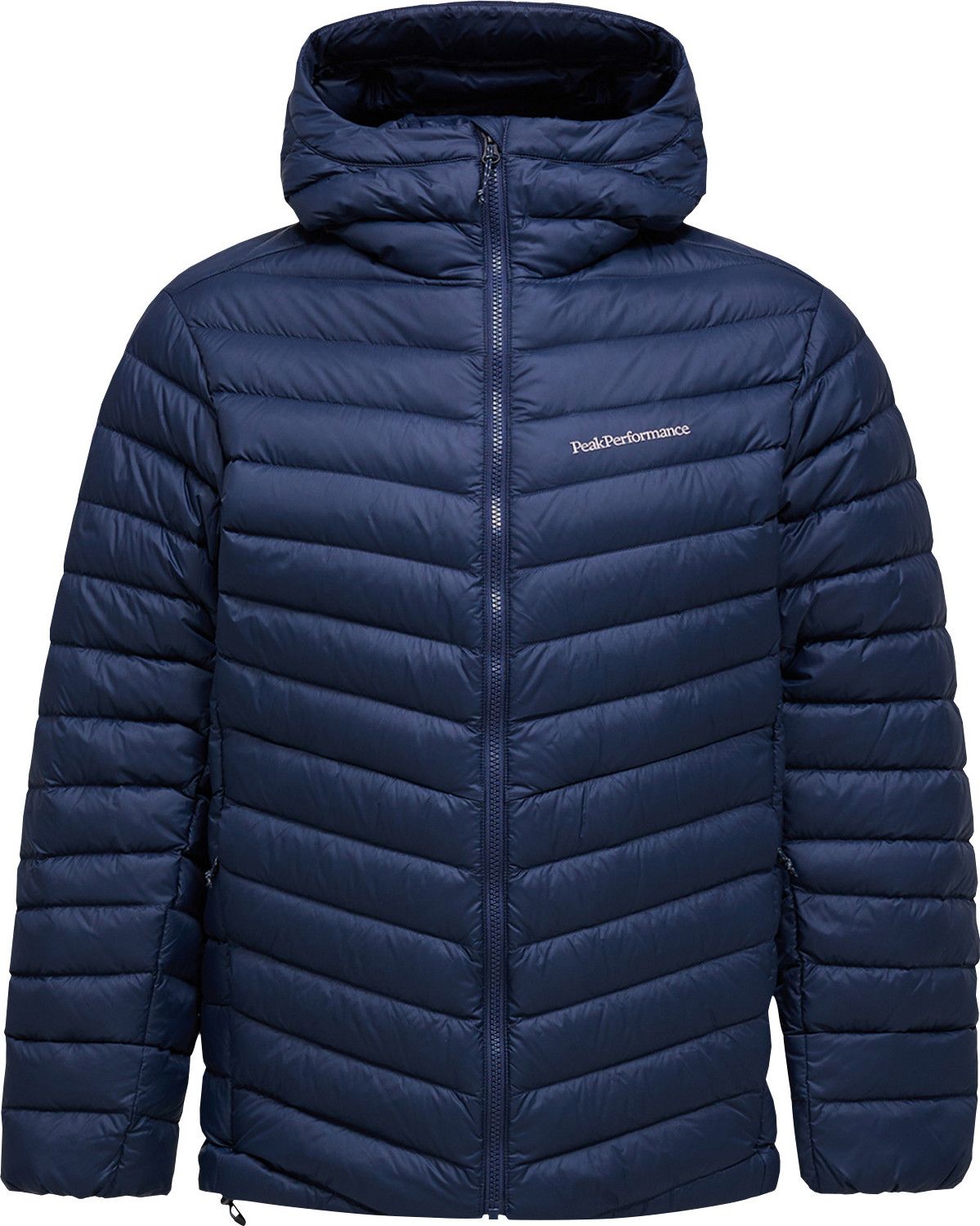 Peak Performance Men's Frost Down Hood Jacket Blue Shadow