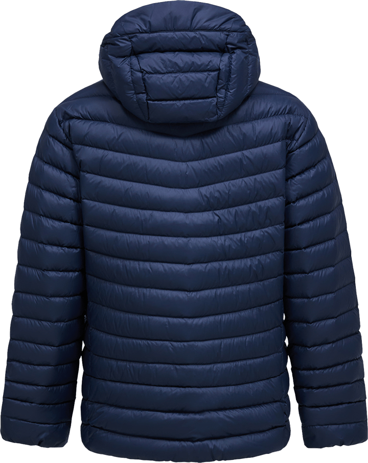 Peak Performance Men's Frost Down Hood Jacket Blue Shadow Peak Performance