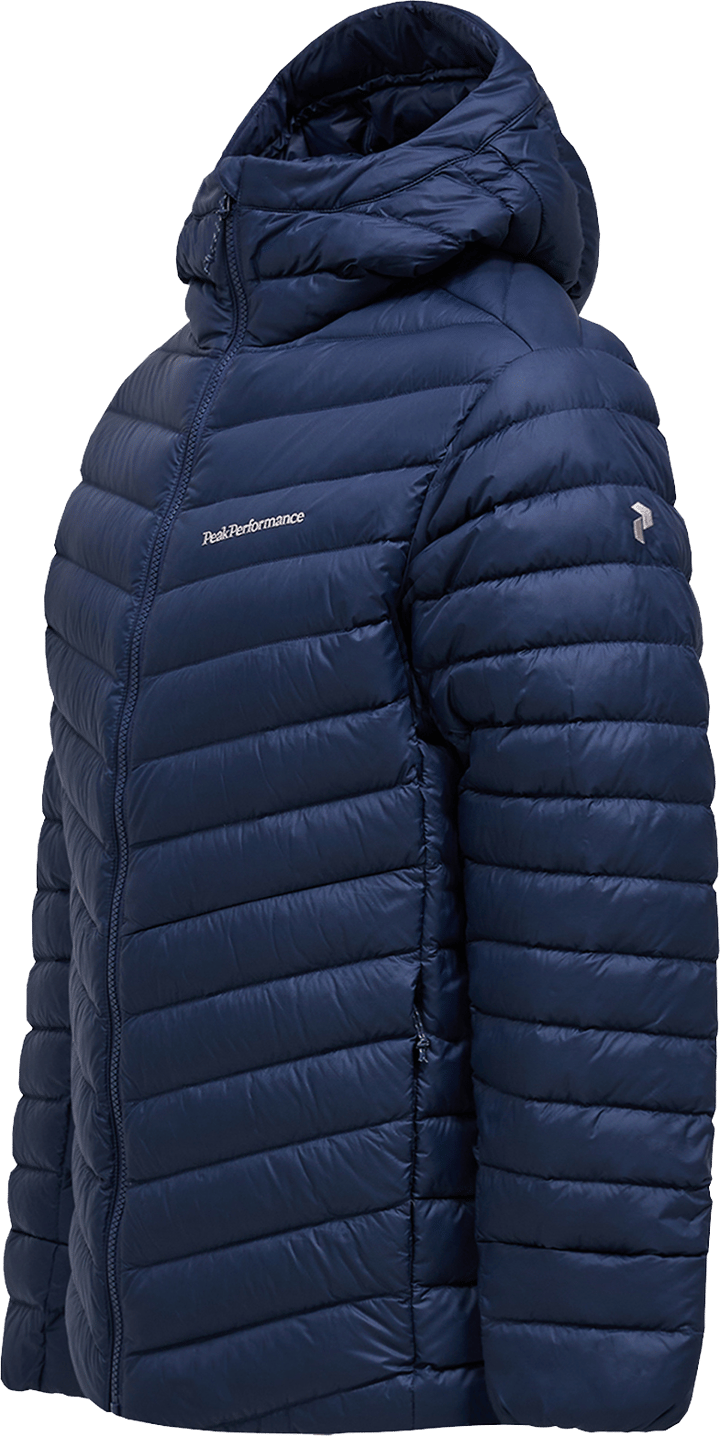Peak Performance Men's Frost Down Hood Jacket Blue Shadow Peak Performance