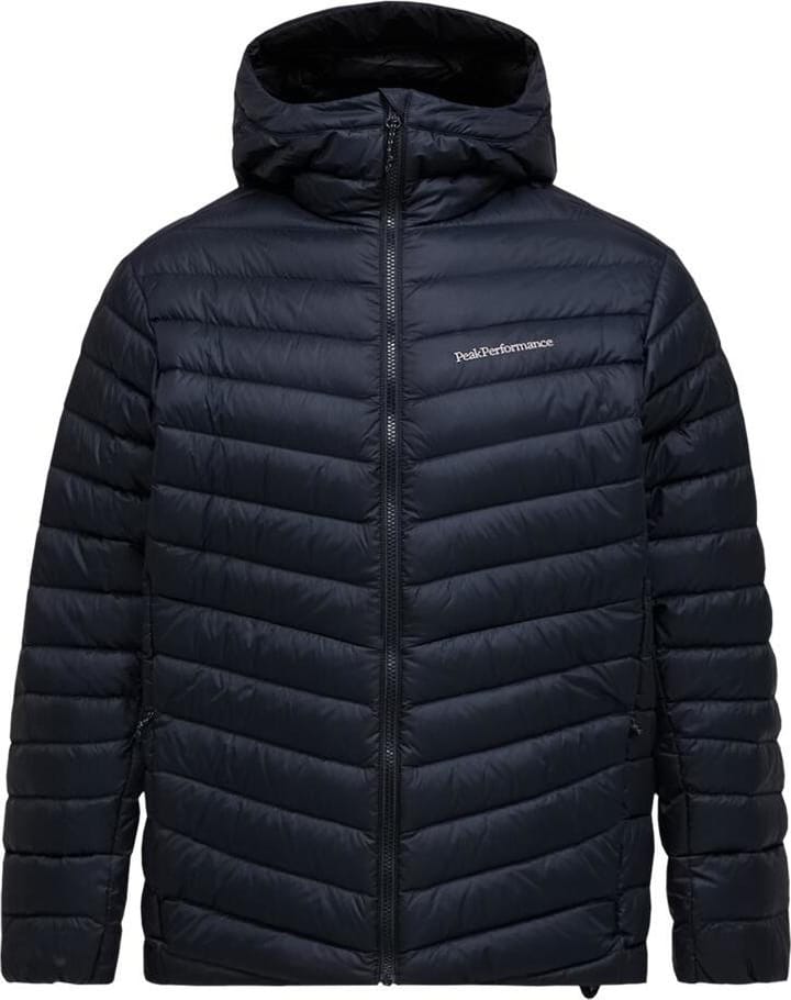 Peak Performance Men's Frost Down Hood Jacket Black Peak Performance