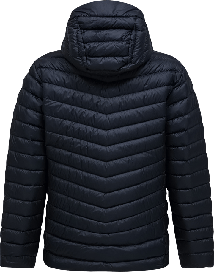 Peak Performance Men's Frost Down Hood Jacket Black Peak Performance