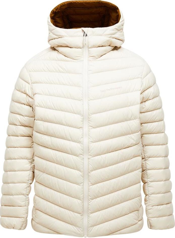 Peak Performance Men's Frost Down Hood Jacket Sand Fog Peak Performance Peak Performance Men's Frost Down Hood Jacket Sand Fog Peak Performance