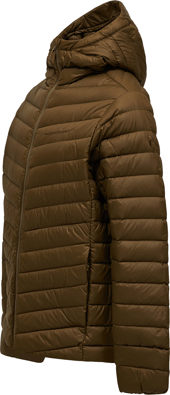 Peak Performance Men's Frost Down Hood Jacket Meadow Moss Peak Performance