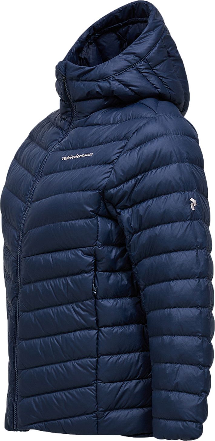 Peak Performance Women's Frost Down Hood Jacket Blue Shadow Peak Performance