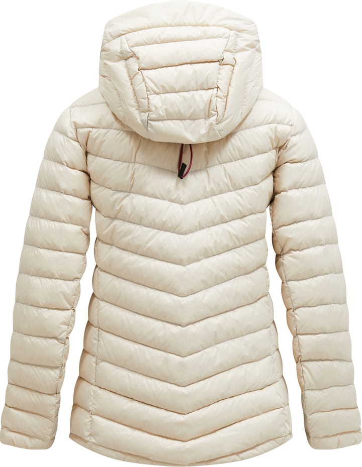 Peak Performance Women's Frost Down Hood Jacket Sand Fog Peak Performance Peak Performance Women's Frost Down Hood Jacket Sand Fog Peak Performance