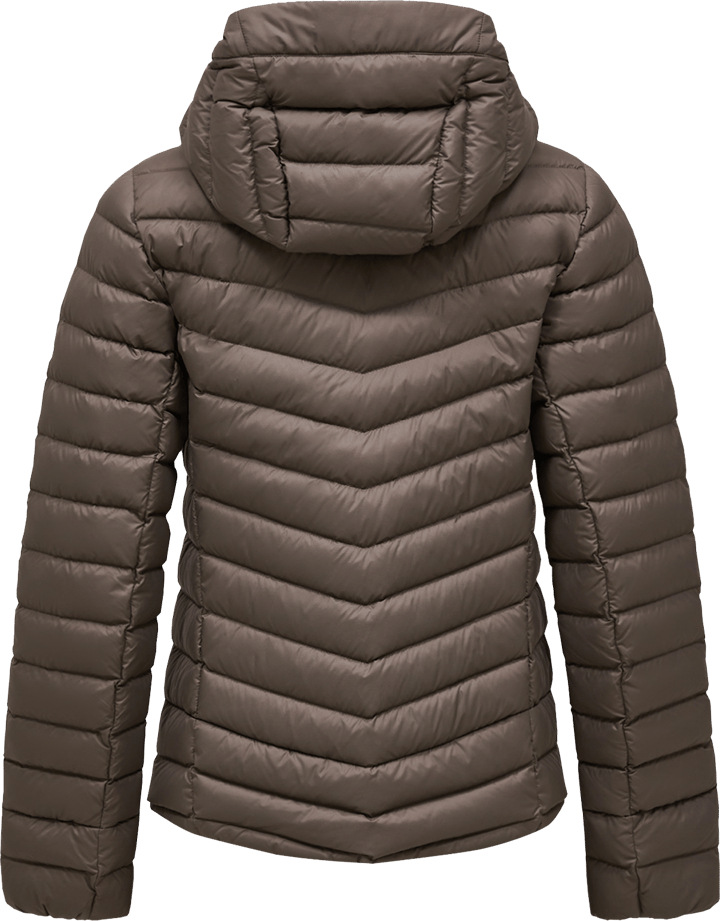 Peak Performance Women's Frost Down Hood Jacket Terrain Tan Peak Performance