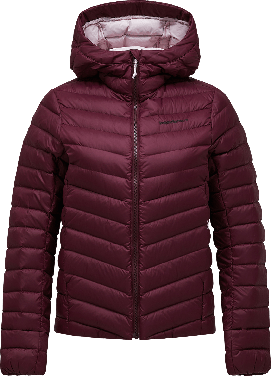 Peak Performance Women's Frost Down Hood Jacket Porto/frosted Pink/