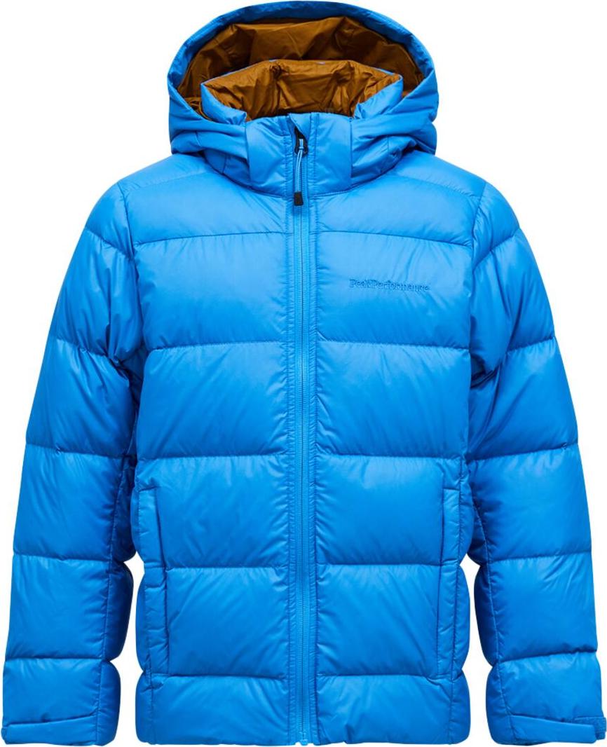 Peak Performance Junior Frost Down Puffer Jacket Azure Ascent Dunjakker varmefôrede 140