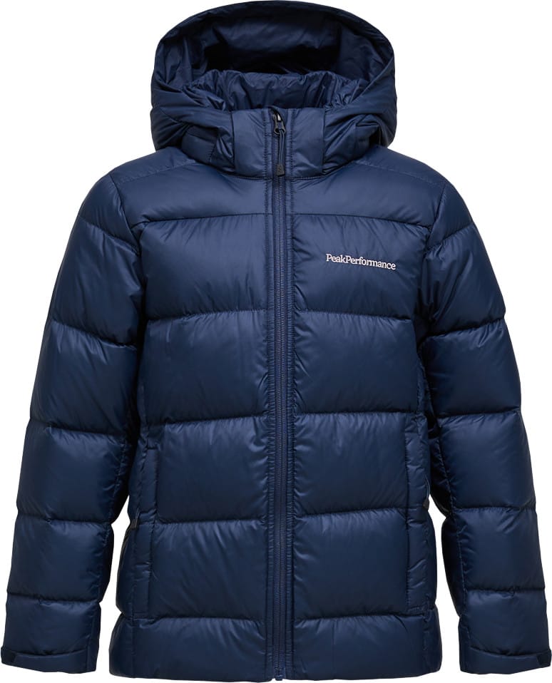 Peak Performance Junior Frost Down Puffer Jacket Blue Shadow