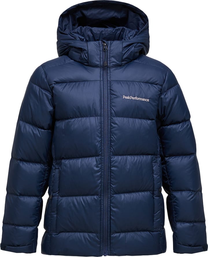 Peak Performance Junior Frost Down Puffer Jacket Blue Shadow Peak Performance