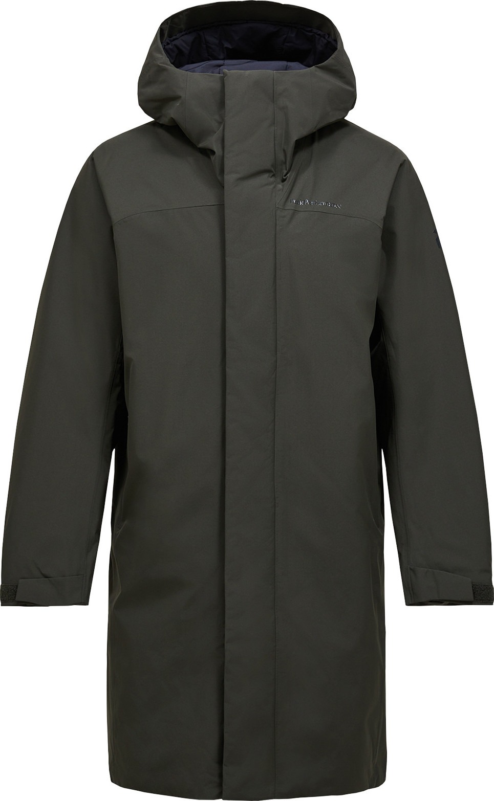 Peak Performance Men's Treeline Insulated Parkas Olive Extreme