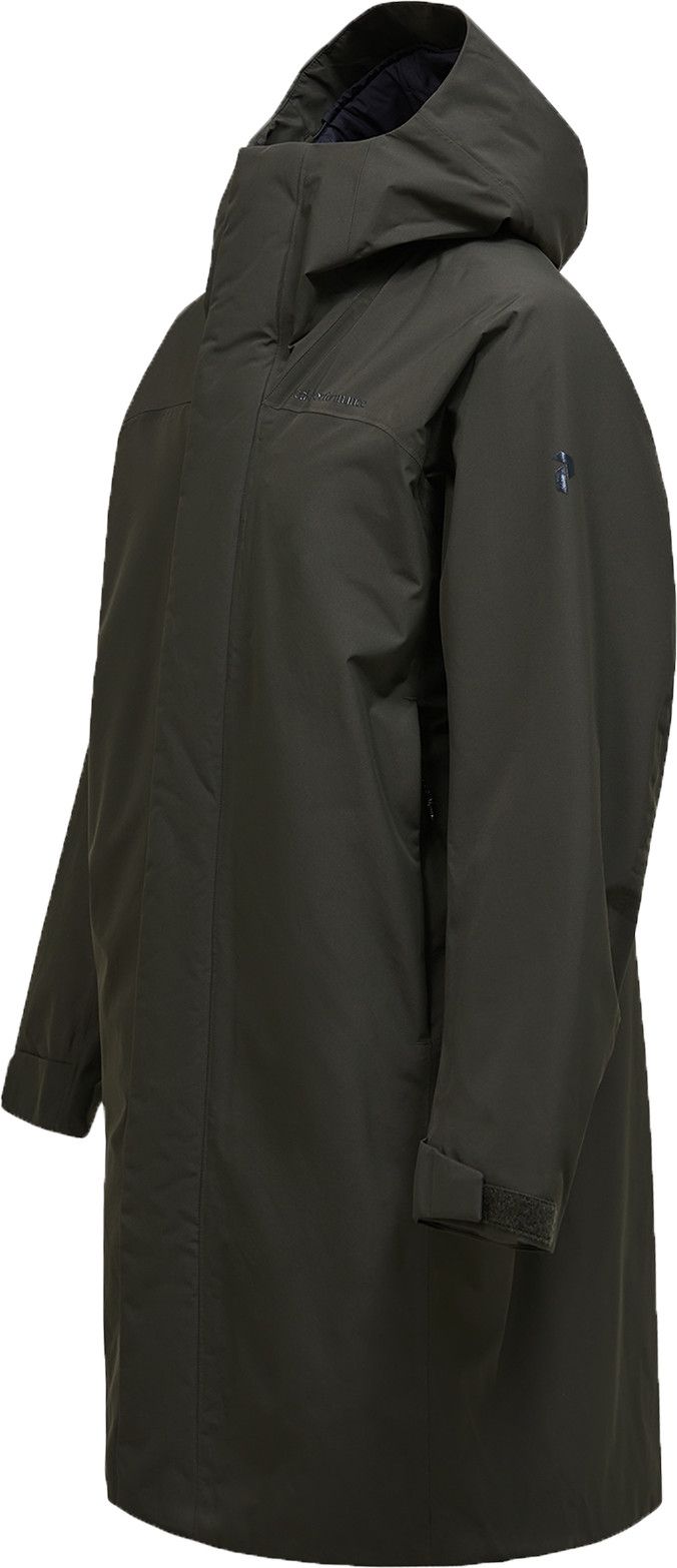 Peak Performance Men's Treeline Insulated Parkas Olive Extreme Peak Performance