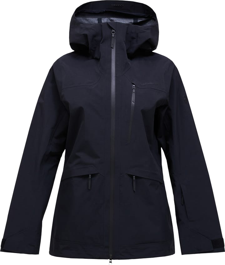 Peak Performance Women's Vertec 3L Jacket Black Peak Performance Peak Performance Women's Vertec 3L Jacket Black Peak Performance