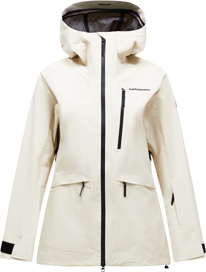 Peak Performance Women's Vertec 3L Jacket Sand Fog Peak Performance Peak Performance Women's Vertec 3L Jacket Sand Fog Peak Performance