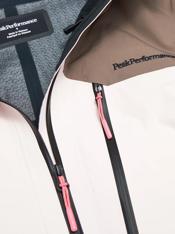 Peak Performance W Vertec 3l Jacket Frosted Blossom/terrain Tan/ Peak Performance
