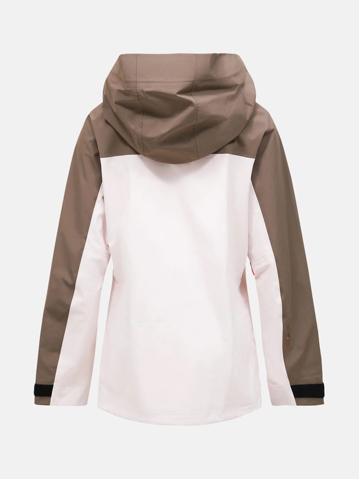 Peak Performance W Vertec 3l Jacket Frosted Blossom/terrain Tan/ Peak Performance