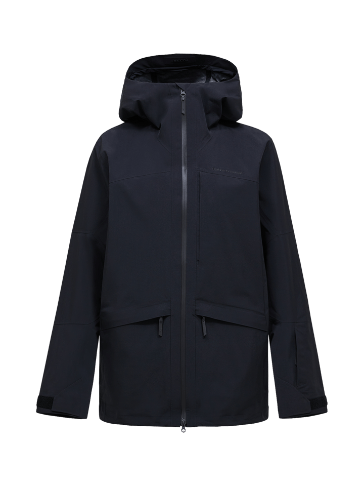 Peak Performance Men's Vertec 3L Jacket Black Peak Performance Peak Performance Men's Vertec 3L Jacket Black Peak Performance