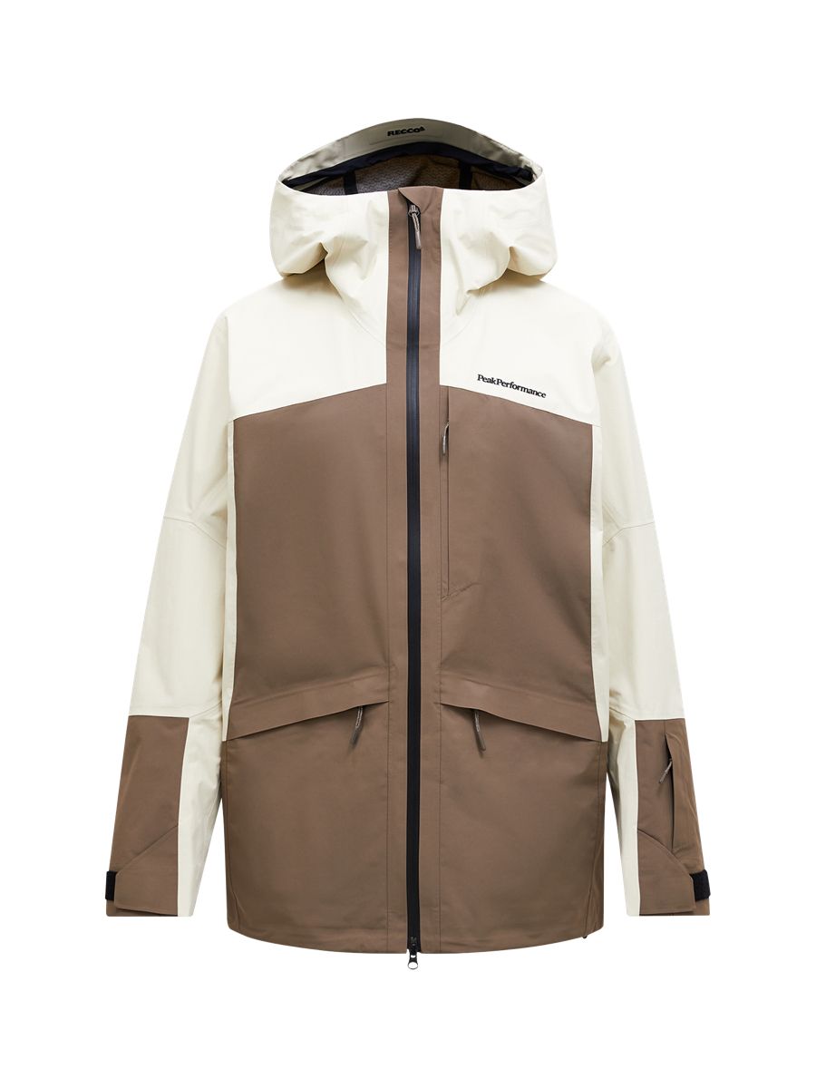 Peak Performance M Vertec 3l Jacket Terrain Tan/sand Fog/