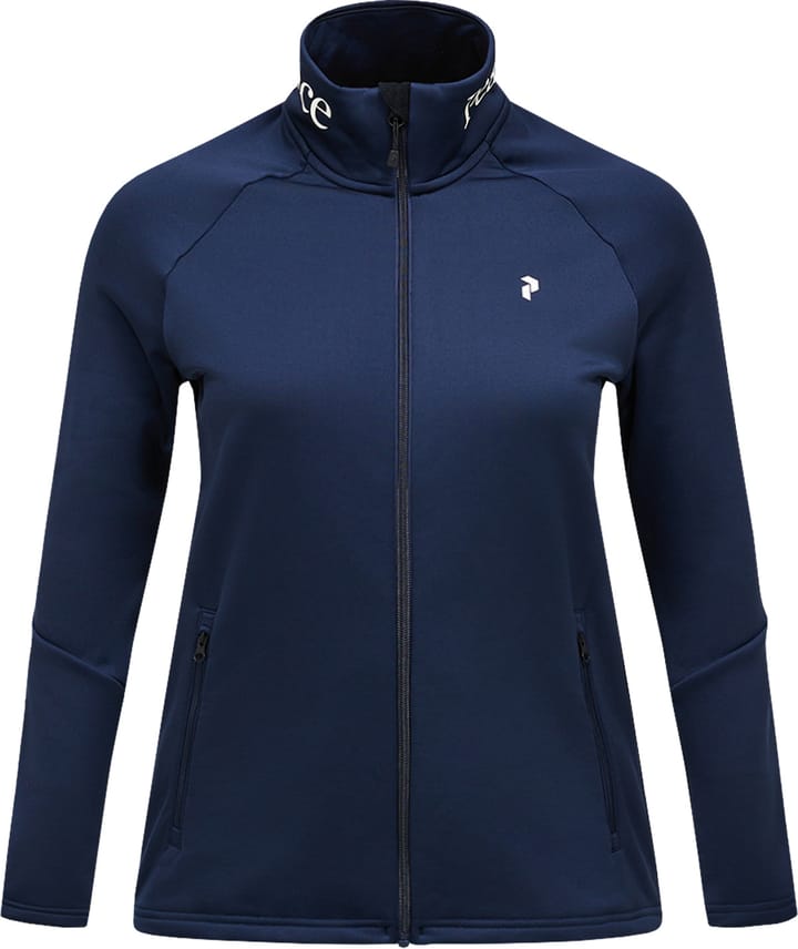 Peak Performance Women's Rider Essentials Zip Jacket Blue Shadow/blue Shadow/ Peak Performance
