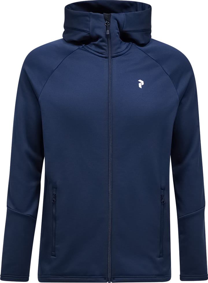 Peak Performance Men's Rider Essentials Zip Hood Blue Shadow/Blue Shadow Peak Performance