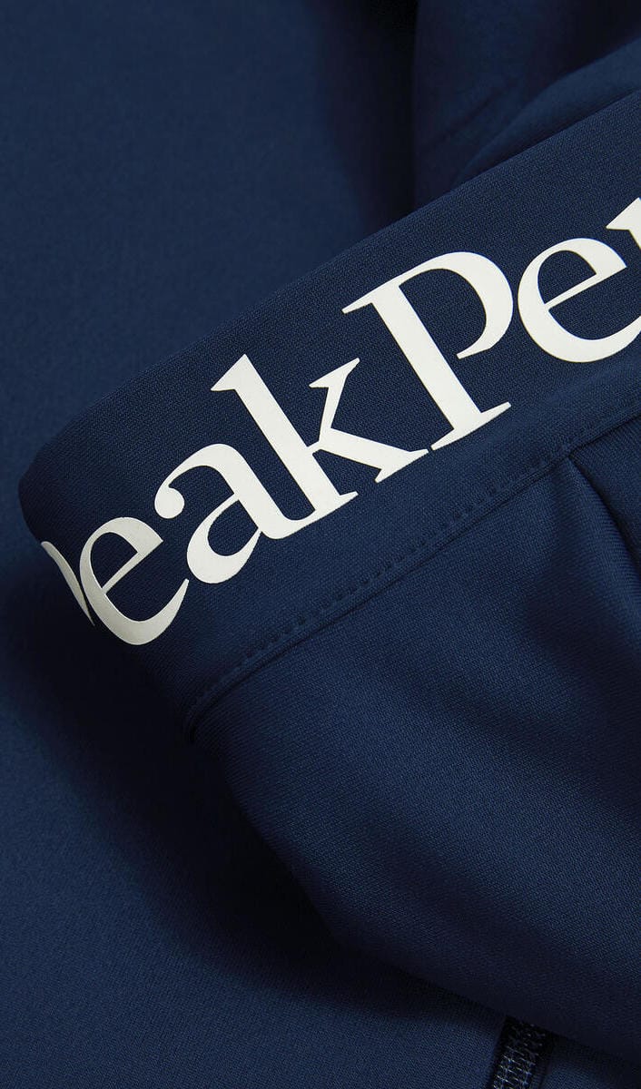 Peak Performance Men's Rider Essentials Zip Hood Blue Shadow/Blue Shadow Peak Performance