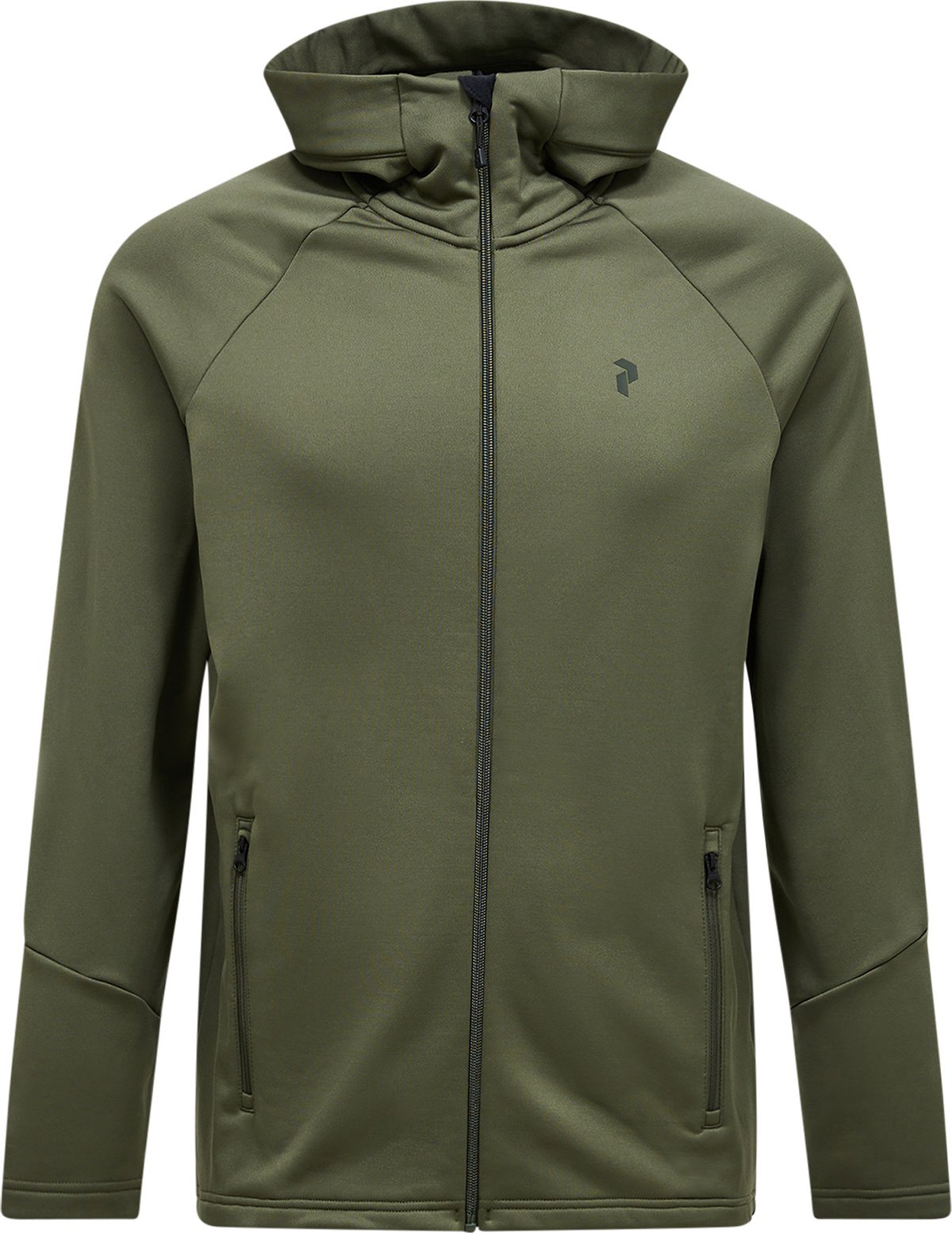 Peak Performance Men's Rider Essentials Zip Hood Pine Needle/Pine Needle