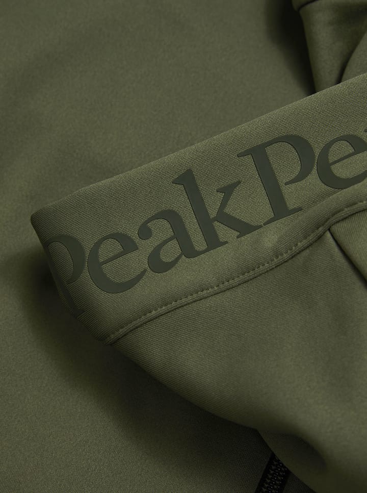 Peak Performance Men's Rider Essentials Zip Hood Pine Needle/Pine Needle Peak Performance
