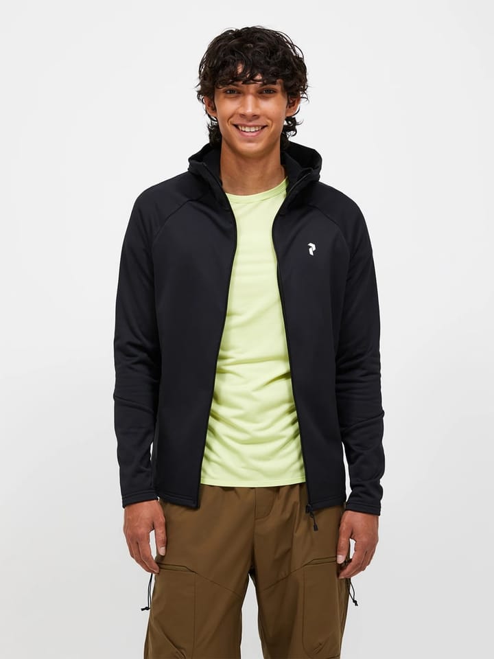 Peak Performance Men's Rider Essentials Zip Hood Black Peak Performance