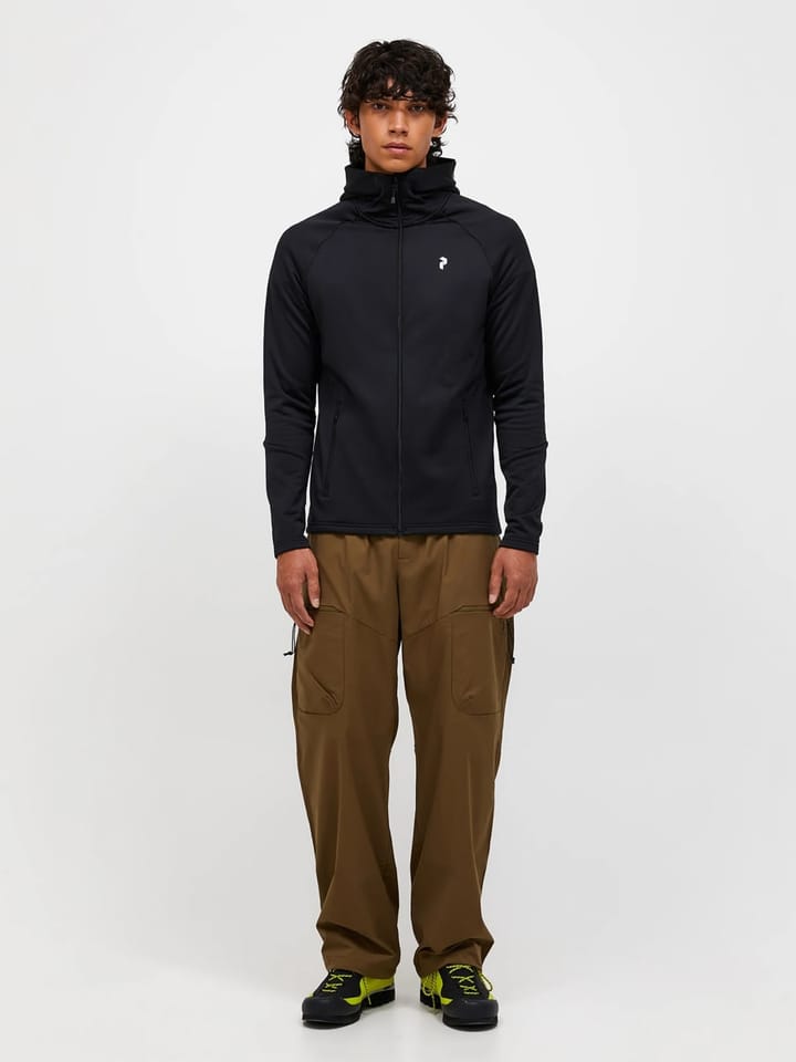 Peak Performance Men's Rider Essentials Zip Hood Black Peak Performance