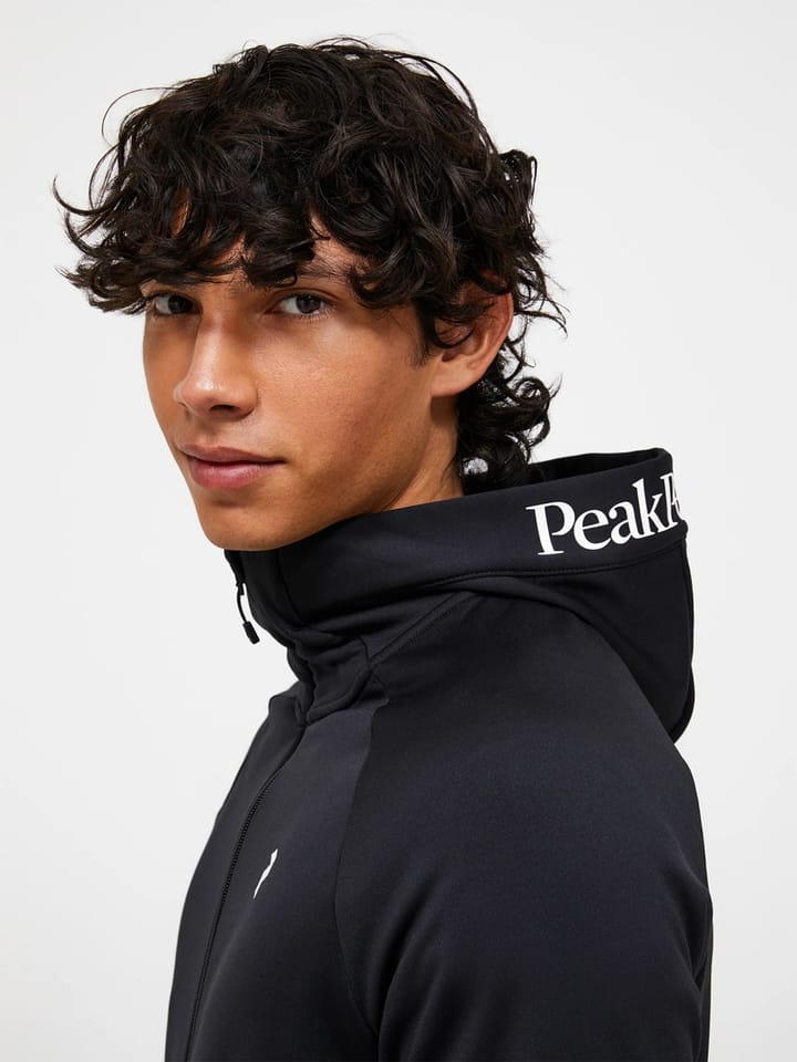 Peak Performance Men's Rider Essentials Zip Hood Black Peak Performance