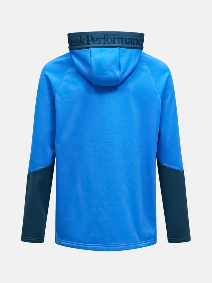 Peak Performance Men's Rider Essentials Zip Hood Azure Ascent/mountain Lake Peak Performance