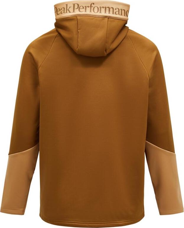 Peak Performance Men's Rider Essentials Zip Hood Earthy Summit/Sierra Sand Peak Performance