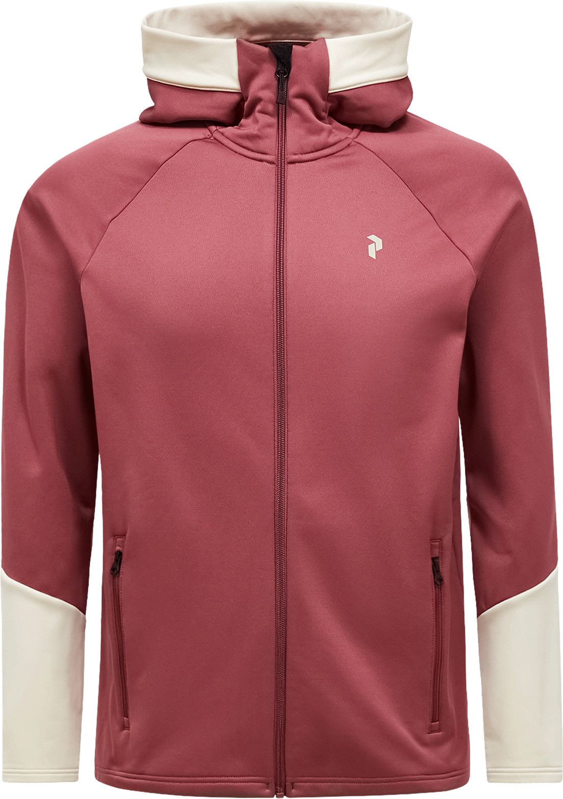 Peak Performance Men's Rider Essentials Zip Hood Wild Rouge