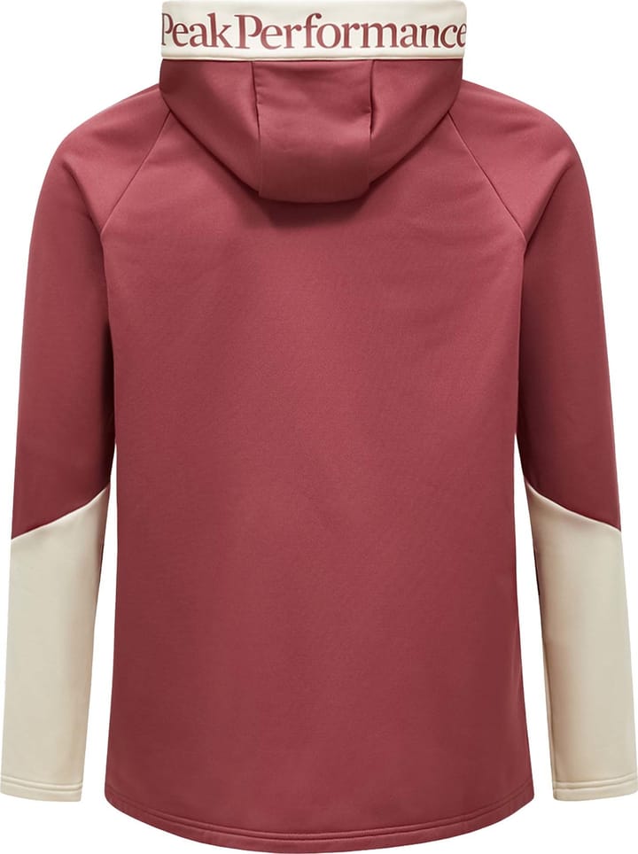 Peak Performance Men's Rider Essentials Zip Hood Wild Rouge Peak Performance