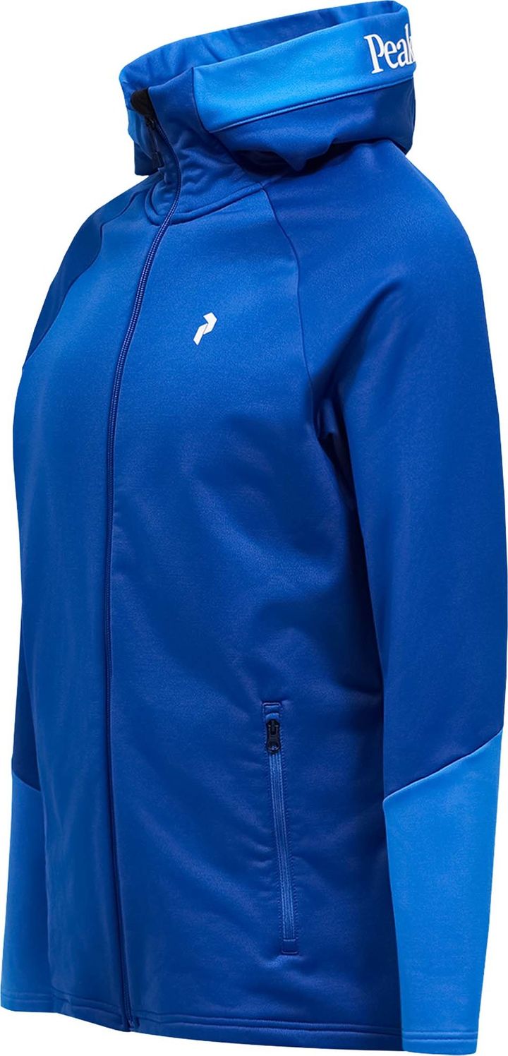 Peak Performance Men's Rider Essentials Zip Hood True Blue Peak Performance