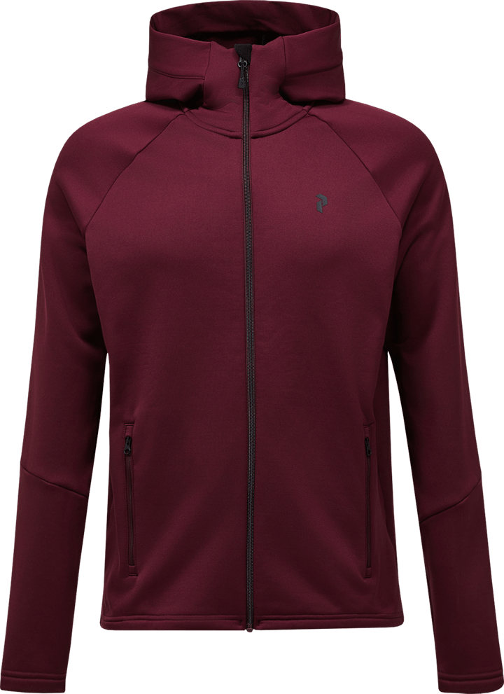 Peak Performance Men's Rider Essentials Zip Hood Porto/Porto Peak Performance