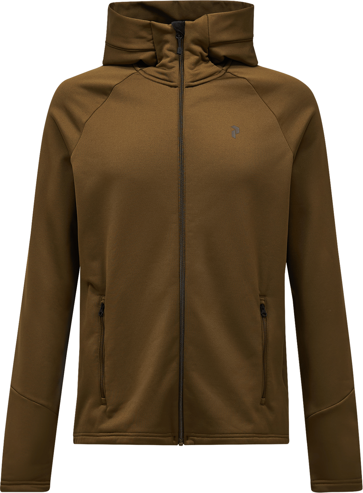 Peak Performance Men's Rider Essentials Zip Hood Meadow Moss/Meadow Moss