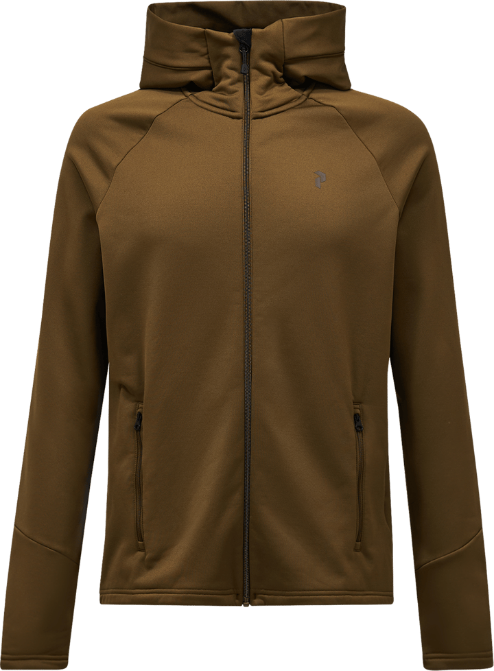 Peak Performance Men's Rider Essentials Zip Hood Meadow Moss/Meadow Moss Peak Performance