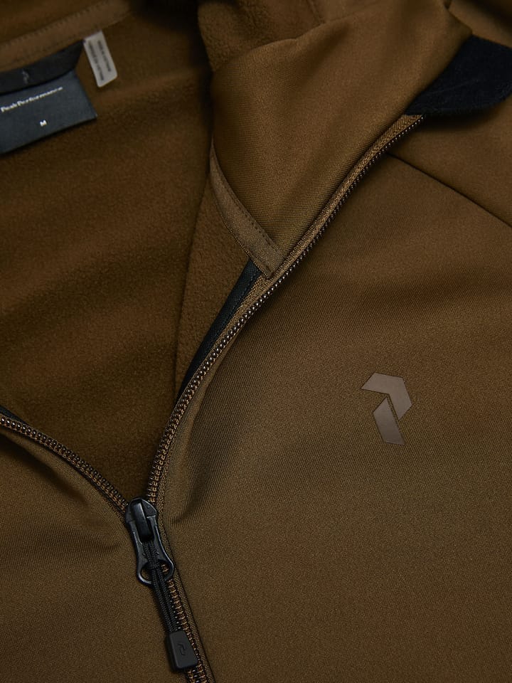 Peak Performance Men's Rider Essentials Zip Hood Meadow Moss/Meadow Moss Peak Performance
